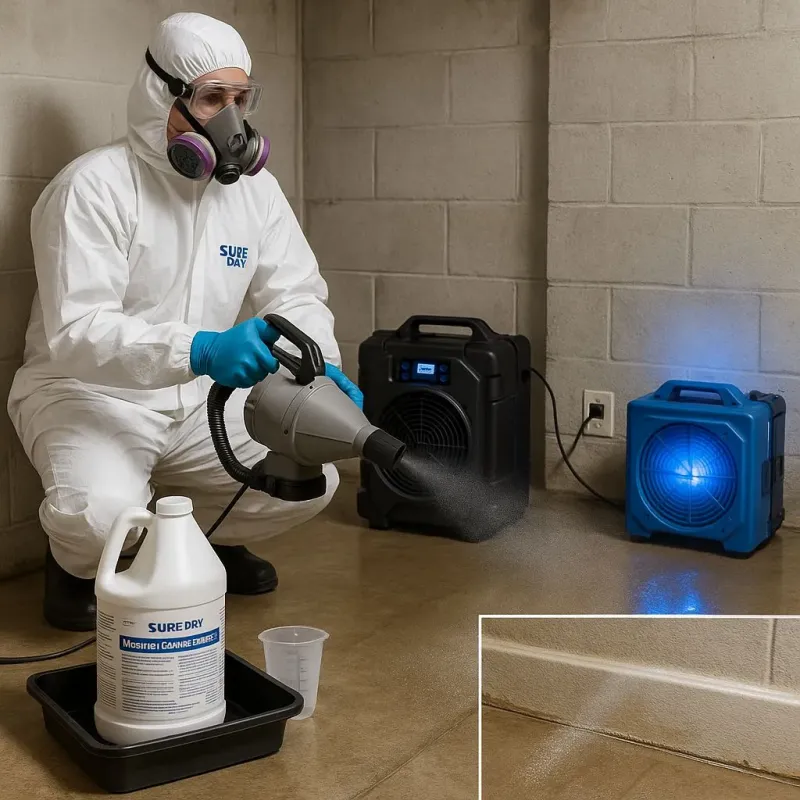 Sanitization and Odor Removal process in Hyde Park, PA