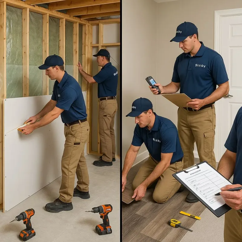 Repairs and Reconstruction process in Hyde Park, PA